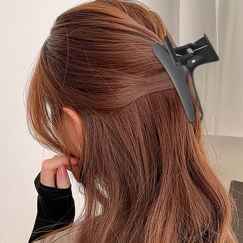 4PCS Black White Hairdressers  - Hair Clips 评论和价格