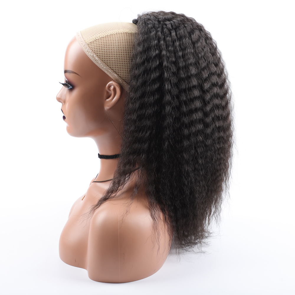 Fake Synthetic Drawstring Pony - Drawstring Afro Curly Puff Ponytail 评论和价格