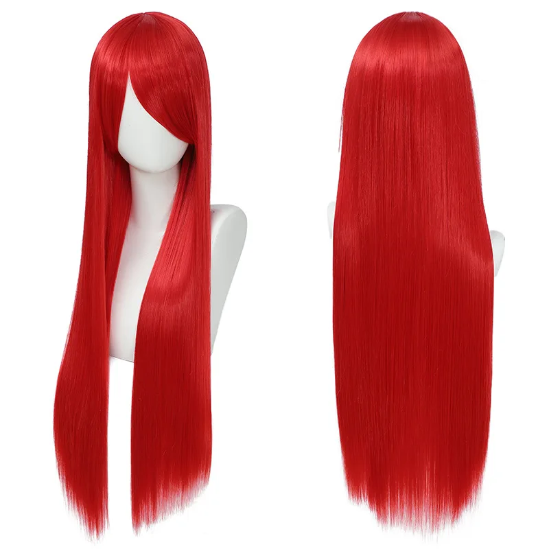 80cm Colorful Long Straight Sy - Synthetic Braided Wigs For Black Women 评论和价格