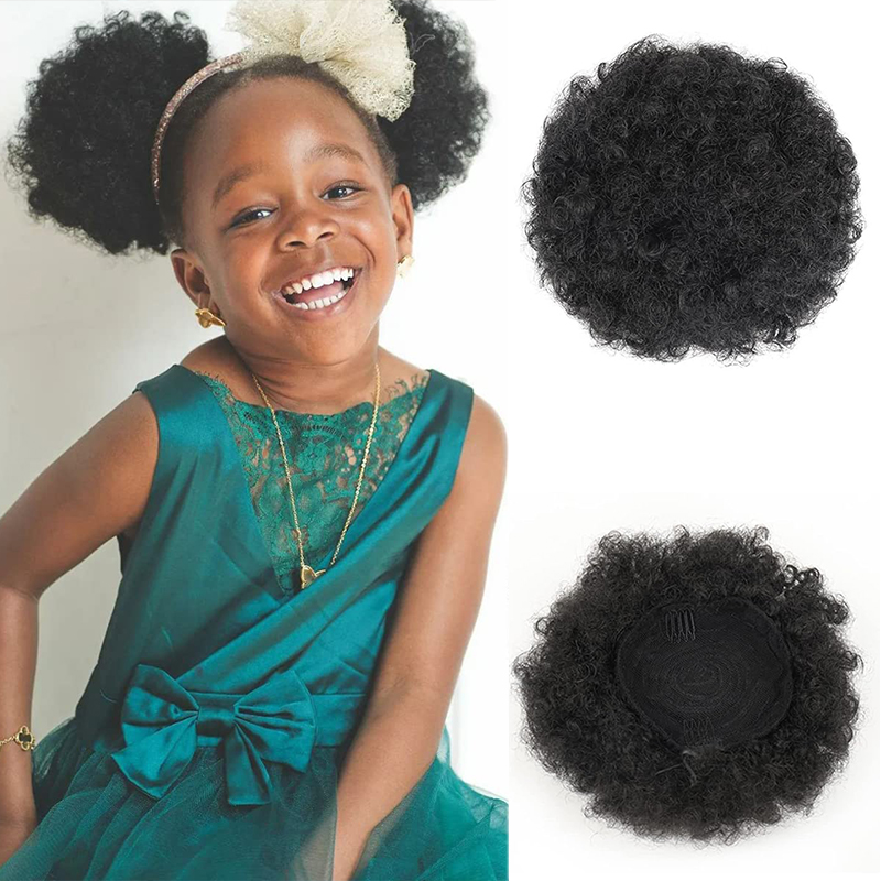 6Inch Afro Puff Drawstring Pon - Drawstring Afro Curly Puff Ponytail 评论和价格