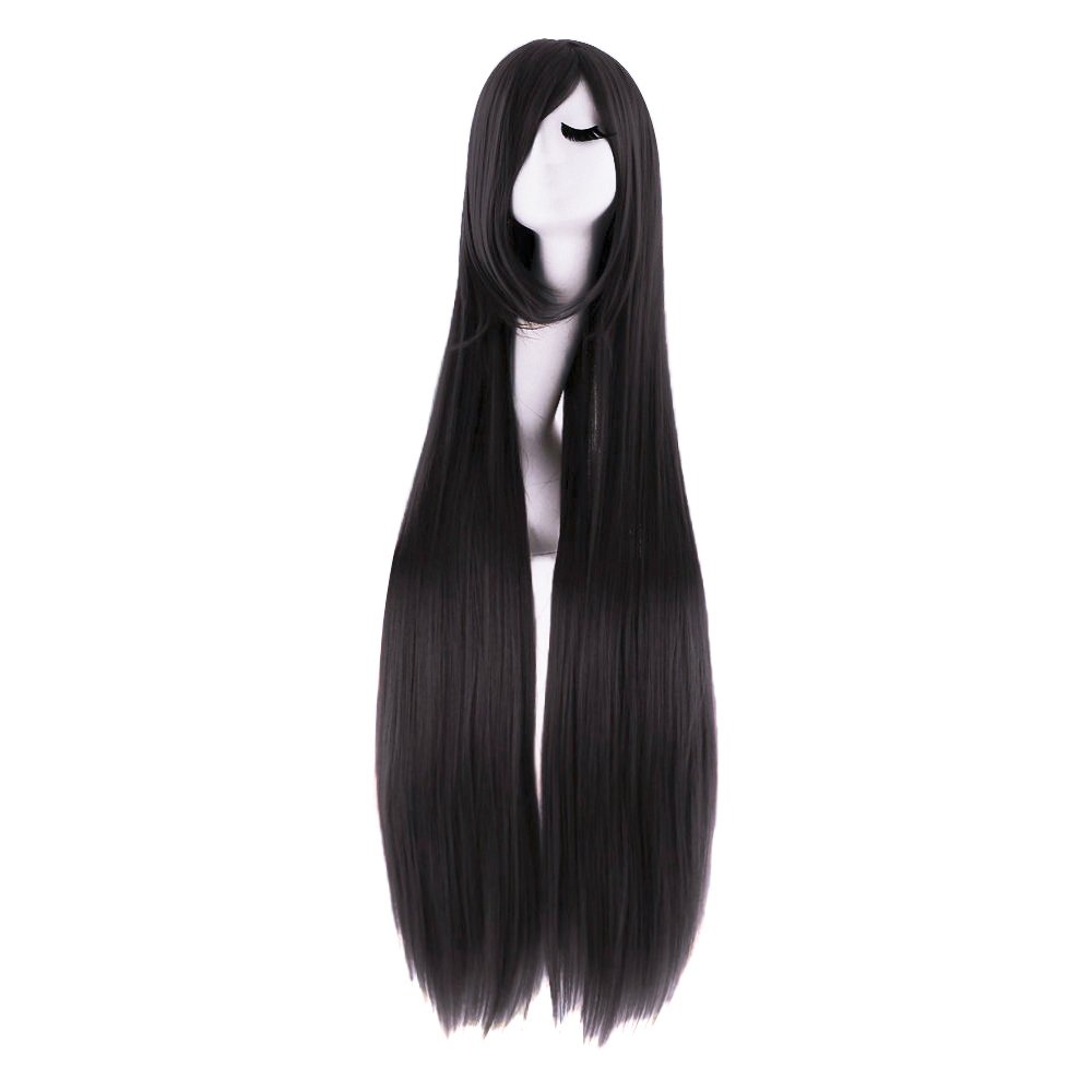 40 Inch 100 cm Long Straight C - Synthetic Braided Wigs For Black Women 评论和价格