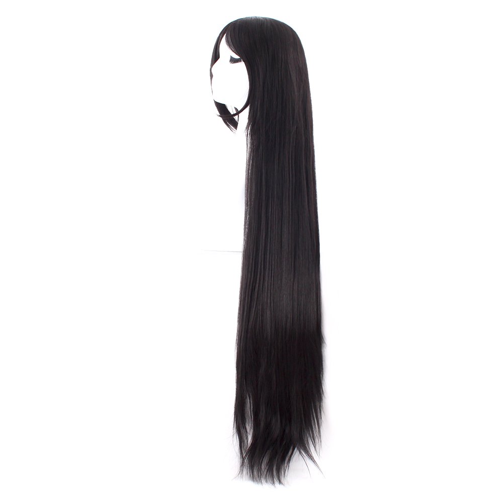 40 Inch 100 cm Long Straight C - Synthetic Braided Wigs For Black Women 评论和价格