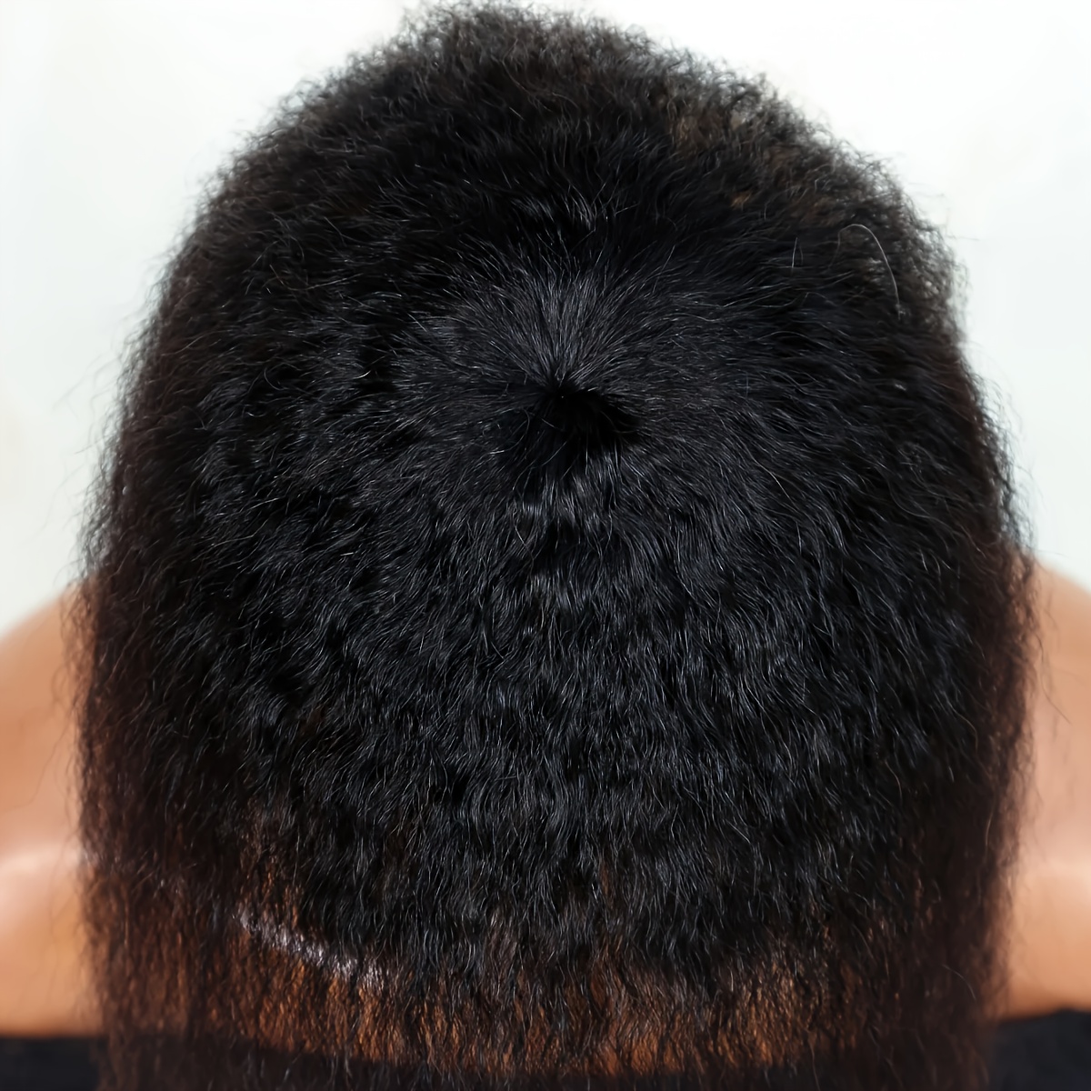 Kinky Straight Topper Hair wit - Hair Clips 评论和价格