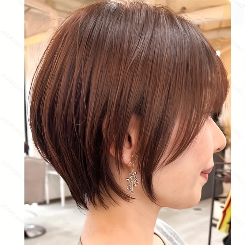 Synthetic Layered Short Bob Wi - Synthetic Braided Wigs For Black Women 评论和价格