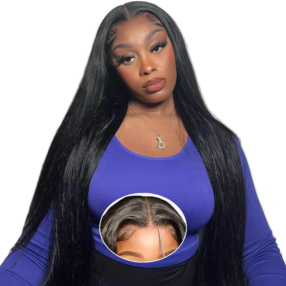 7x6 HD Glueless Straight Closu - Lace Front Wigs 评论和价格