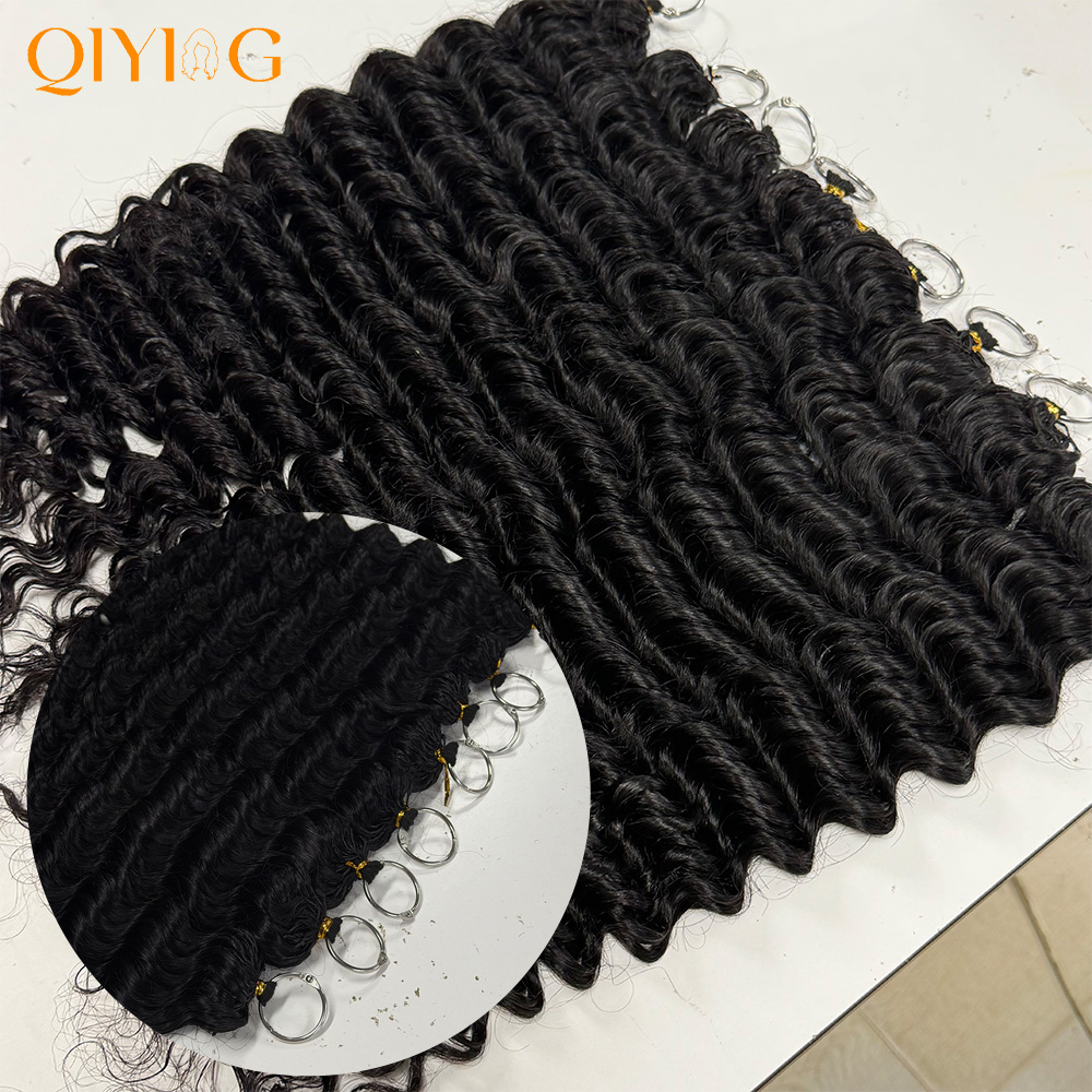 12A Deep Wave Crochet Human Ha - Water Wave Bulk Human Hair For Braiding 评论和价格