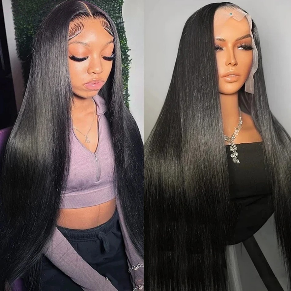 Glueless Bone Straight Human H - Lace Front Wigs 评论和价格