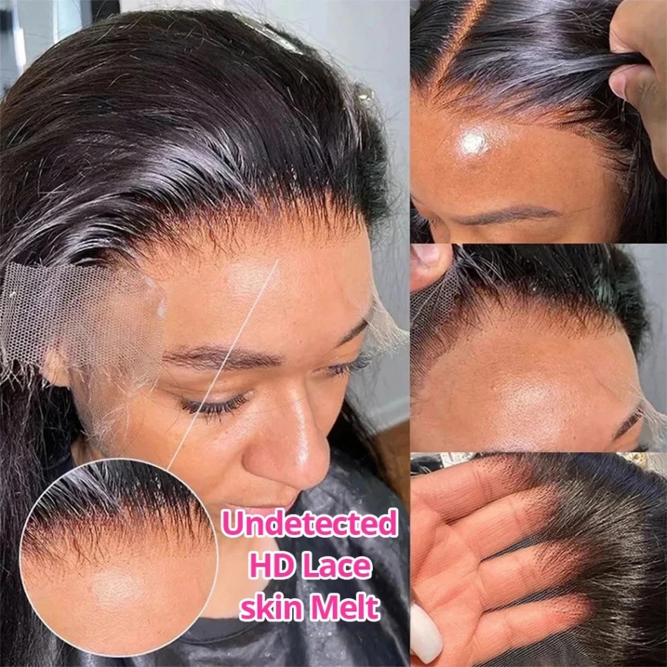 Glueless Bone Straight Human H - Lace Front Wigs 评论和价格