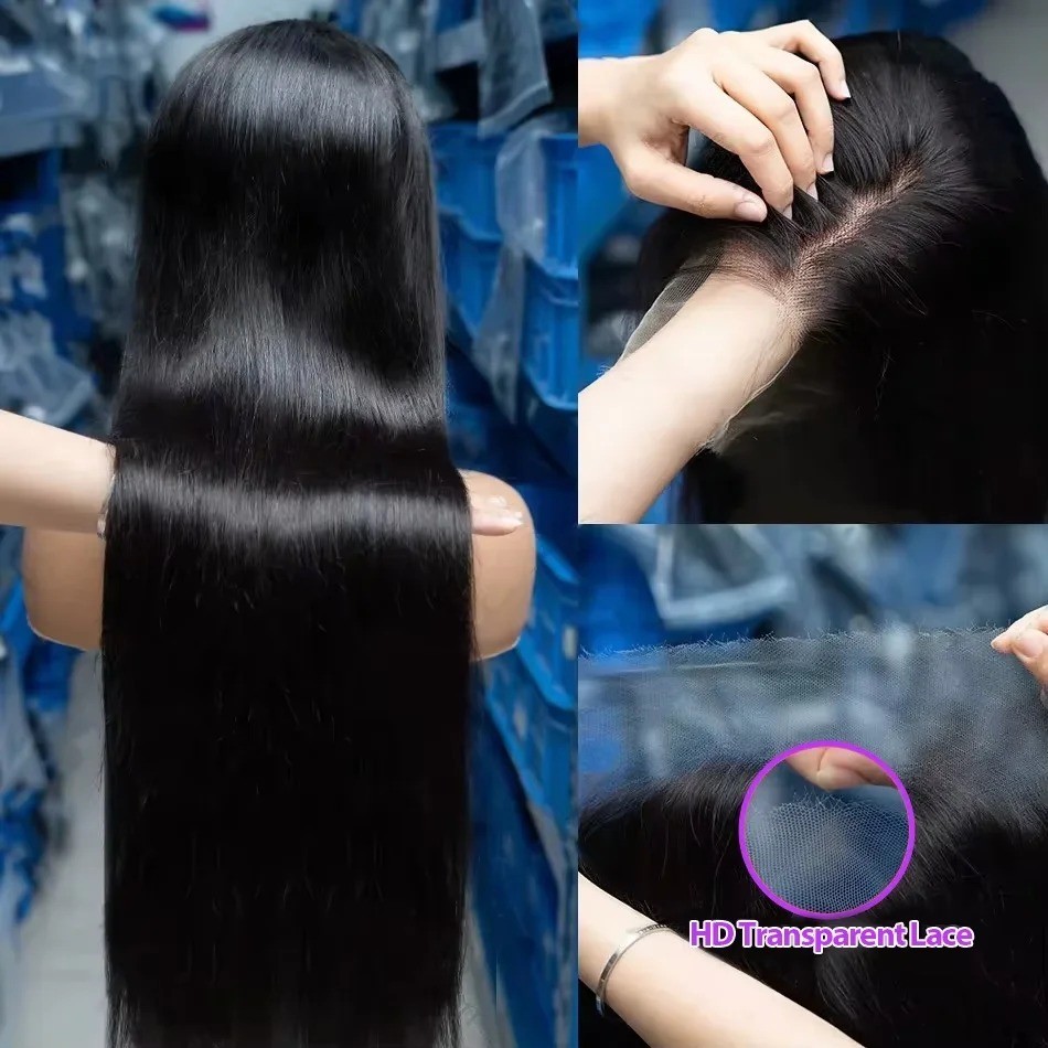 Glueless Bone Straight Human H - Lace Front Wigs 评论和价格