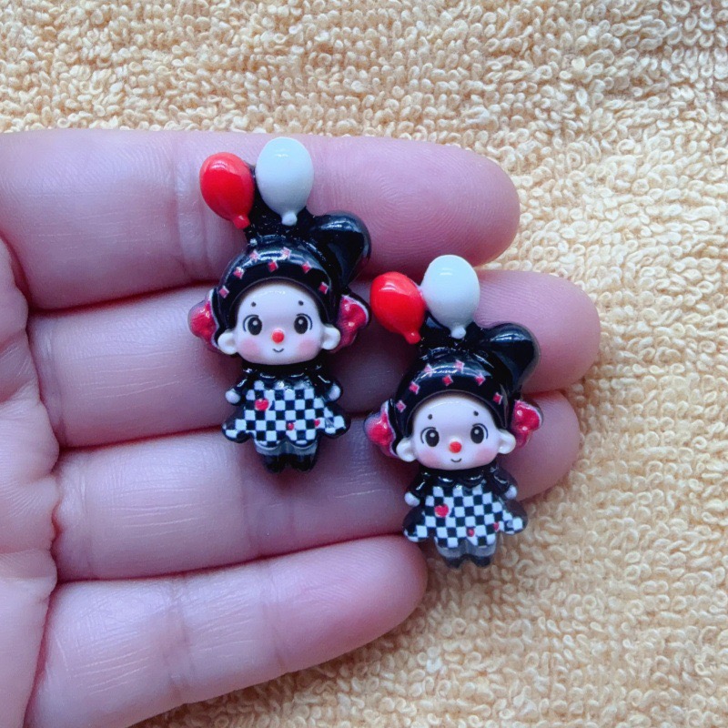 12pcs Joker Balloon Children's - Hair Clips 评论和价格